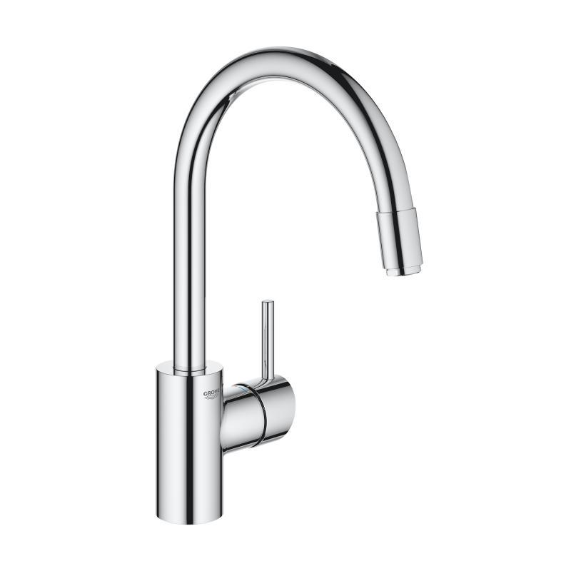 Змішувач для кухні Grohe CONCETTO 32663003 із висувною лійкою Хром (113575)