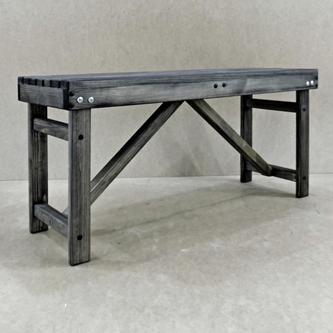 Стульчик из дерева Тилигул 90х30х45 см Мокко (ТАБ-303610)