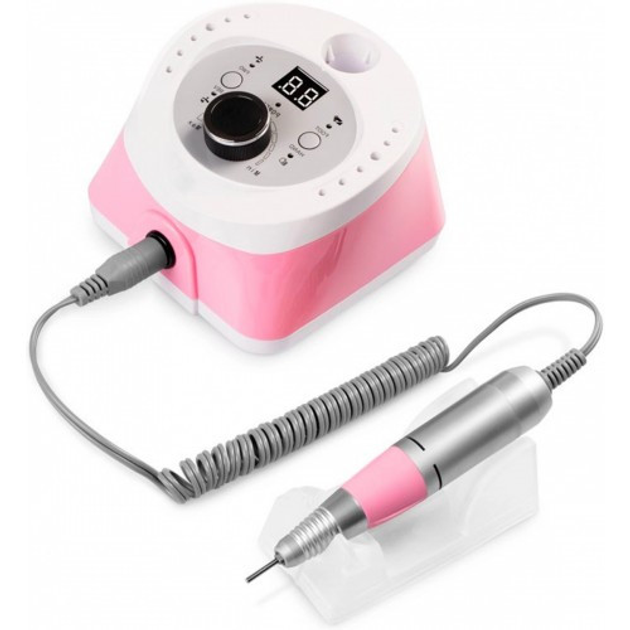 Фрезер для манікюру Nail Drill DM-019 65 Вт 35000 об/хв Рожевий (10046)