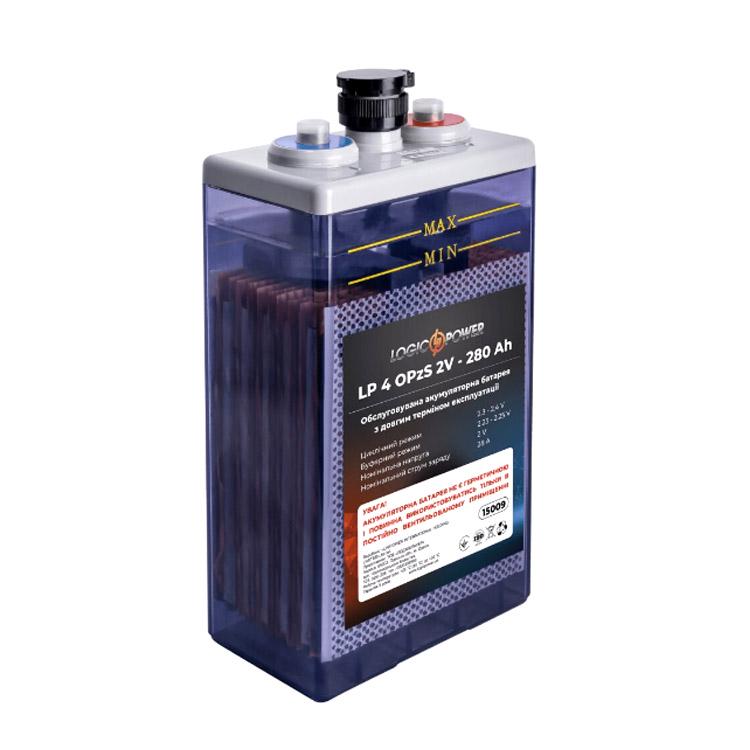 Аккумуляторная батарея LogicPower 40OPzS 2V-280 Ah (LP15009) Аккумуляторная батарея LogicPower 40OPzS 2V-280 Ah (LP15009)