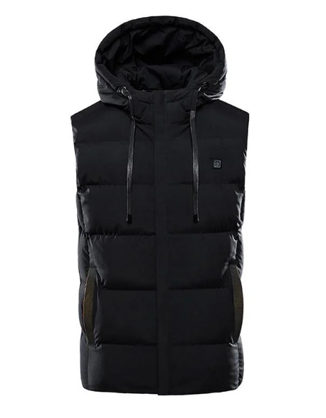 Жилет с подогревом Eco-obigriv CH-9 USB 5V 9 зон обогрева с капюшоном и воротником 2XL Жилет с подогревом Eco-obigriv CH-9 USB 5V 9 зон обогрева с капюшоном и воротником 2XL