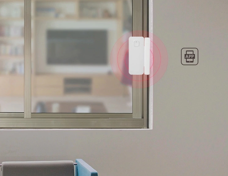 Датчик открытия дверей и окон беспроводной Wifi с управлением через интернет (1564432943) - фото 6