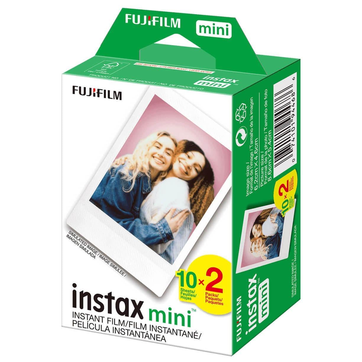 Фотобумага Fujifilm Colorfilm Instax Mini Glossy Link/11/12/40/70/90/EVO 20 шт. (2148686498)