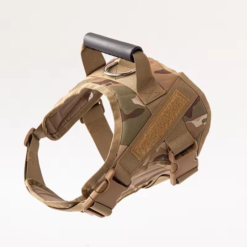 Шлея для собак Fanxing Pet тактический жилет с ручкой XS Камуфляж