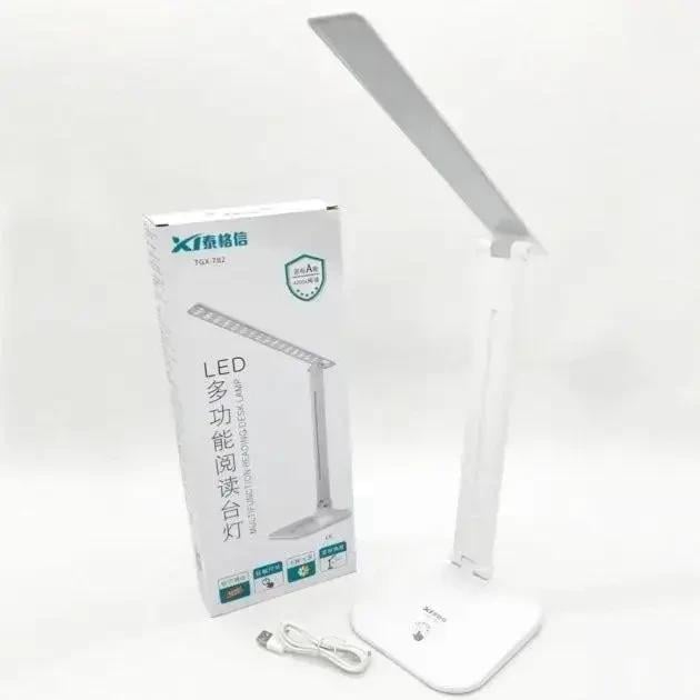 Лампа настольная аккумуляторная LED с USB-зарядкой TaigeXin TGX-782 1800 mAh