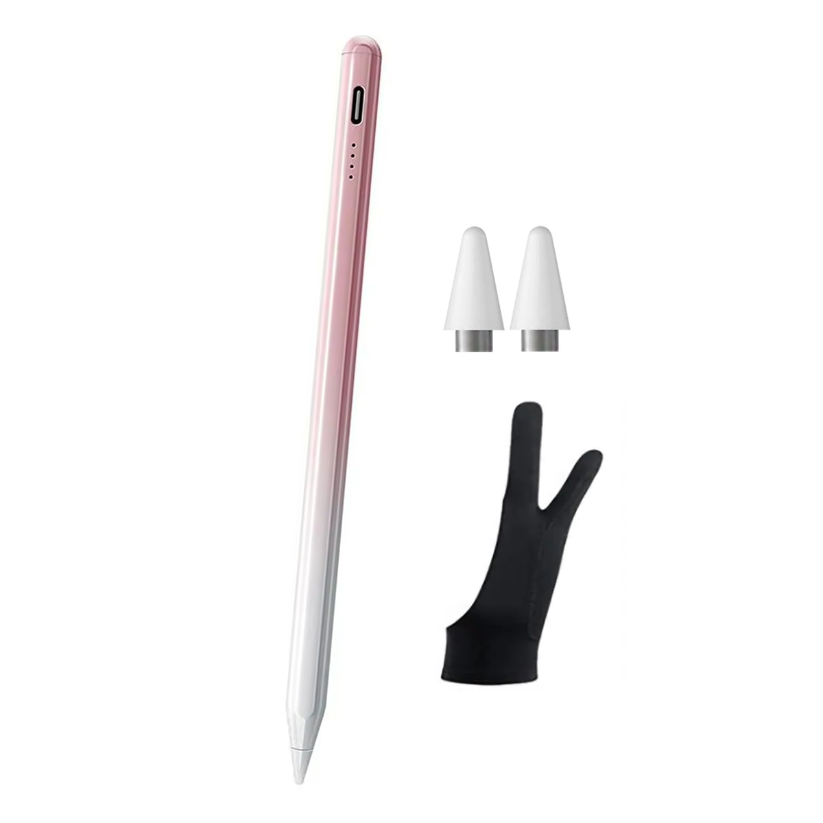 Стилус для планшета телефона iOS/Android iPhone/Xiaomi/Samsung/Huawei iPad/Honor Pad/2 наконечника/перчатка Gradient Pink (181020+2) Стилус для планшета телефона iOS/Android iPhone/Xiaomi/Samsung/Huawei iPad/Honor Pad/2 наконечника/перчатка Gradient Pink (181020+2)