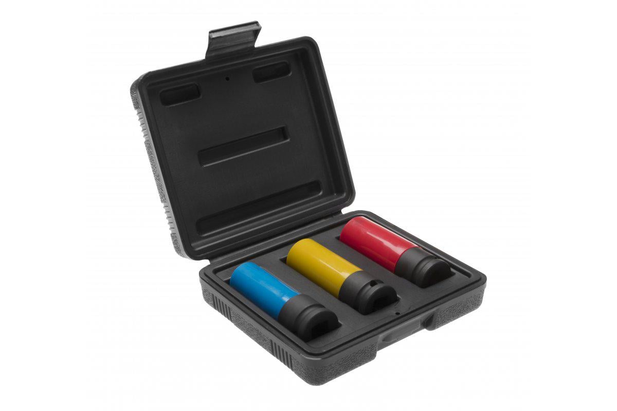 Торцевая головка CrMo ударная для легкосплавных дисков 3 шт. 1/2″ (HT4R102)