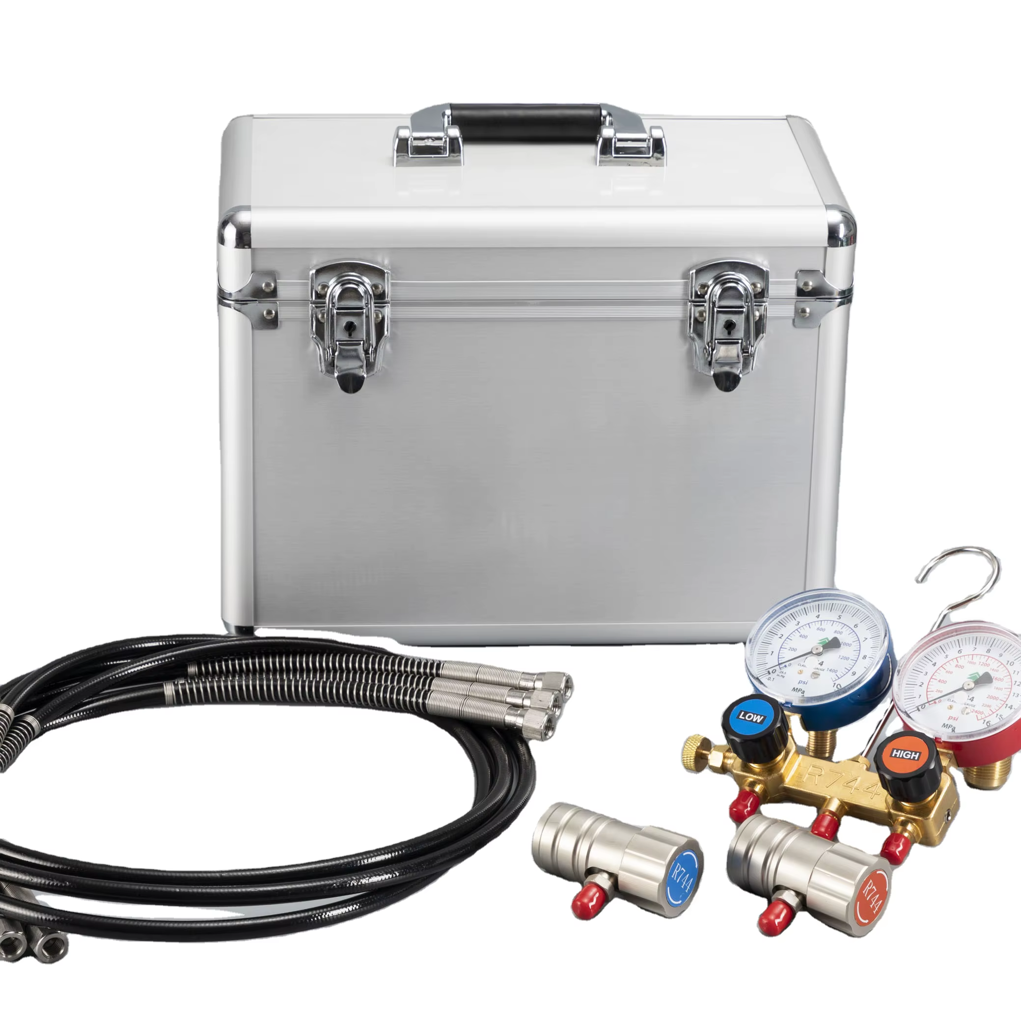 Коллектор манометрический HONGSEN HS-B60-R744-A-QC R744 (CO2) - фото 3 Коллектор манометрический HONGSEN HS-B60-R744-A-QC R744 (CO2) - фото 3