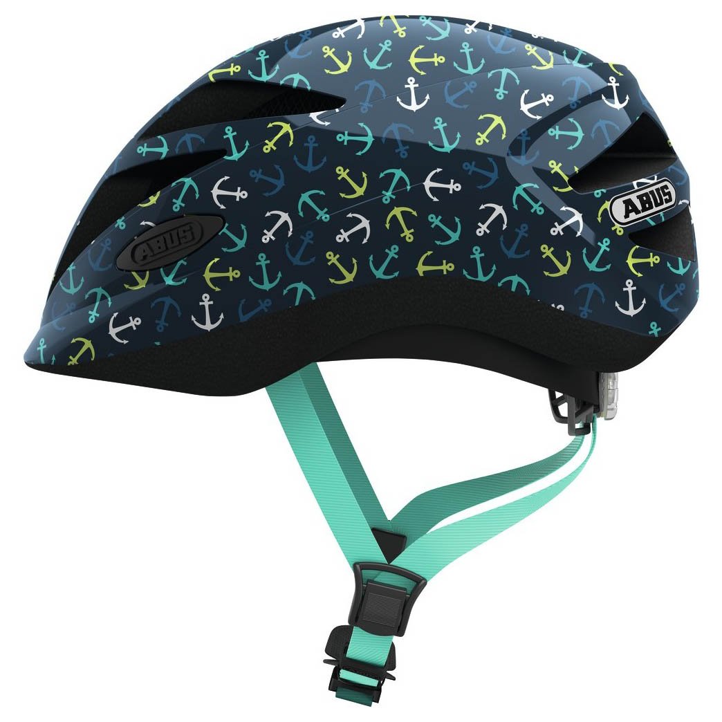 Велосипедний дитячий шолом ABUS HUBBLE 1.1 M 52-57 Blue Anchor