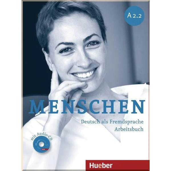 Рабочая тетрадь Menschen A2.2 Arbeitsbuch mit Audio-CD