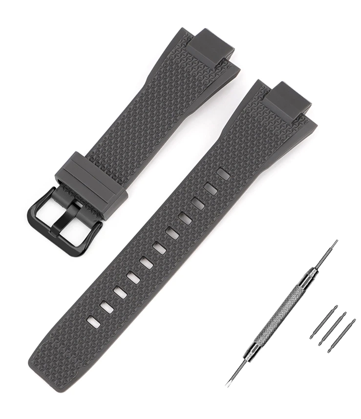 Ремінець для Casio G-Shock GST-B400 Gray BK (4000)