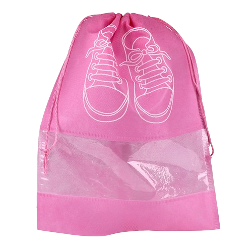 Сумка для обуви Stenson WW58742-3 27х36 см Розовый (64703fd1)