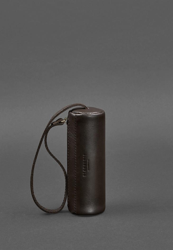 Ключница кожаная 3.0 Тубус Темно-коричневый (A-027209) - фото 4 Ключница кожаная 3.0 Тубус Темно-коричневый (A-027209) - фото 4