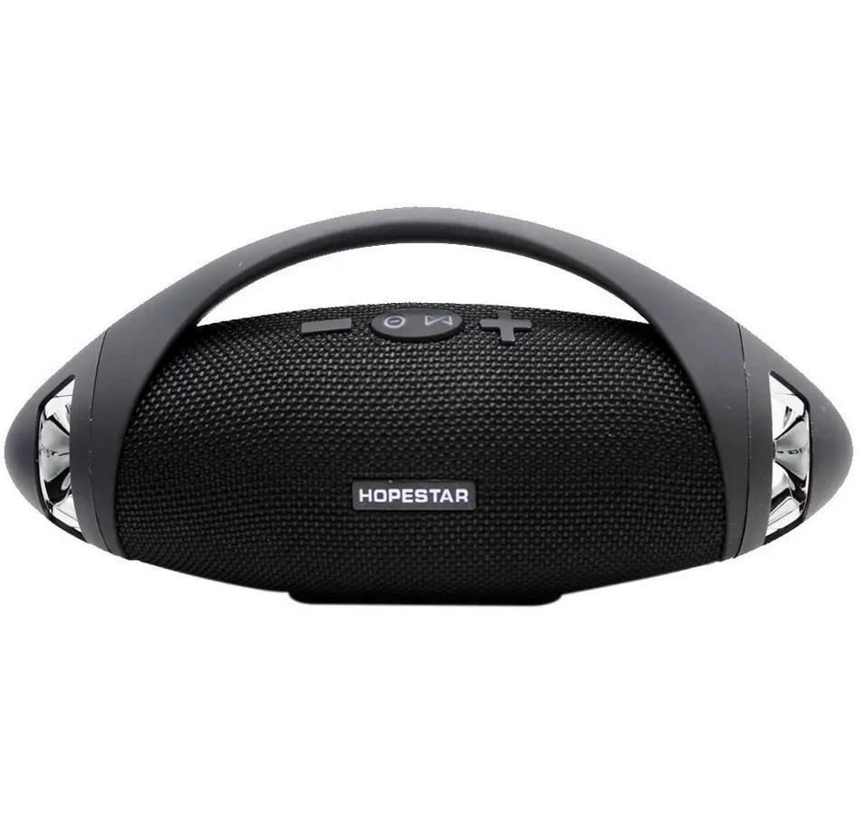 Портативная беспроводная акустическая Bluetooth колонка HopeStar H37 10 Вт с USB/FM MicroSD Черный
