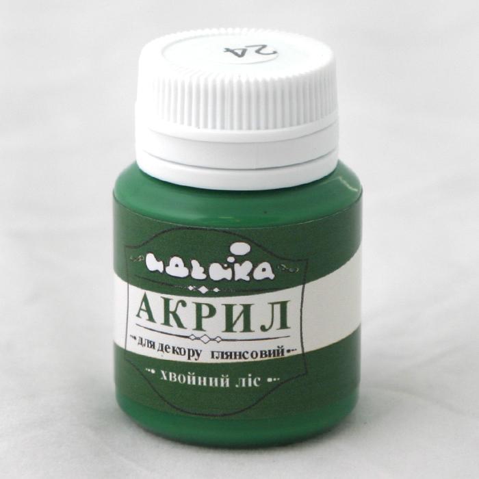 Акриловая краска Идейка 20 мл Хвойный лес (skl-98224)