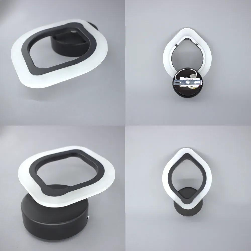 Бра светодиодное ESLLSE AZALIA LED управляемое 12 Вт 168x235x45 мм Черный (00000122596) - фото 5 Бра светодиодное ESLLSE AZALIA LED управляемое 12 Вт 168x235x45 мм Черный (00000122596) - фото 5