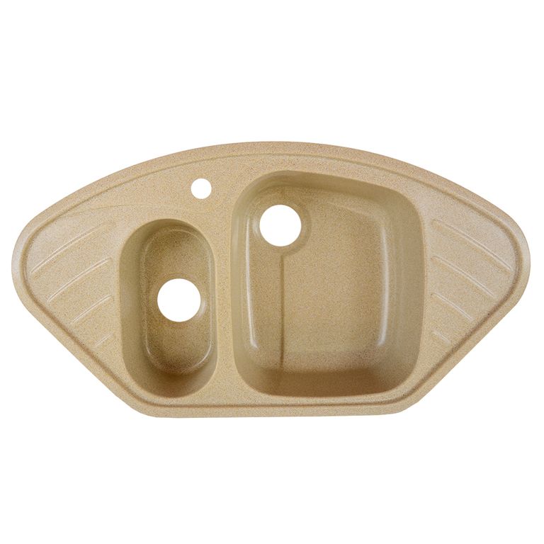 Мойка кухонная Platinum Largo 9250 Uw Бежевый (353221)