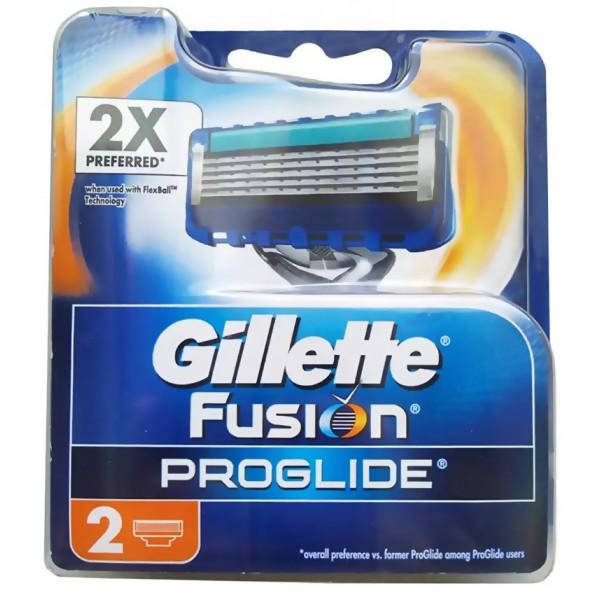 Картриджи сменные GILLETTE Fusion 5 Proglide 2 шт. - фото 1