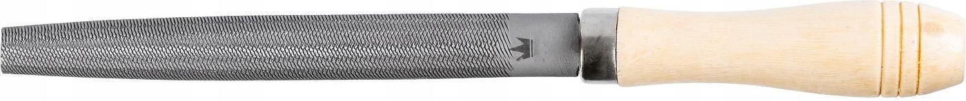 Напилок по металу Richmann напівкруглий NR1 300 мм з ручкою (C4949)