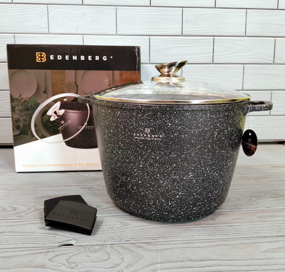 Каструля-казан Edenberg 14 л (EB-1173) - фото 2 Каструля-казан Edenberg 14 л (EB-1173) - фото 2