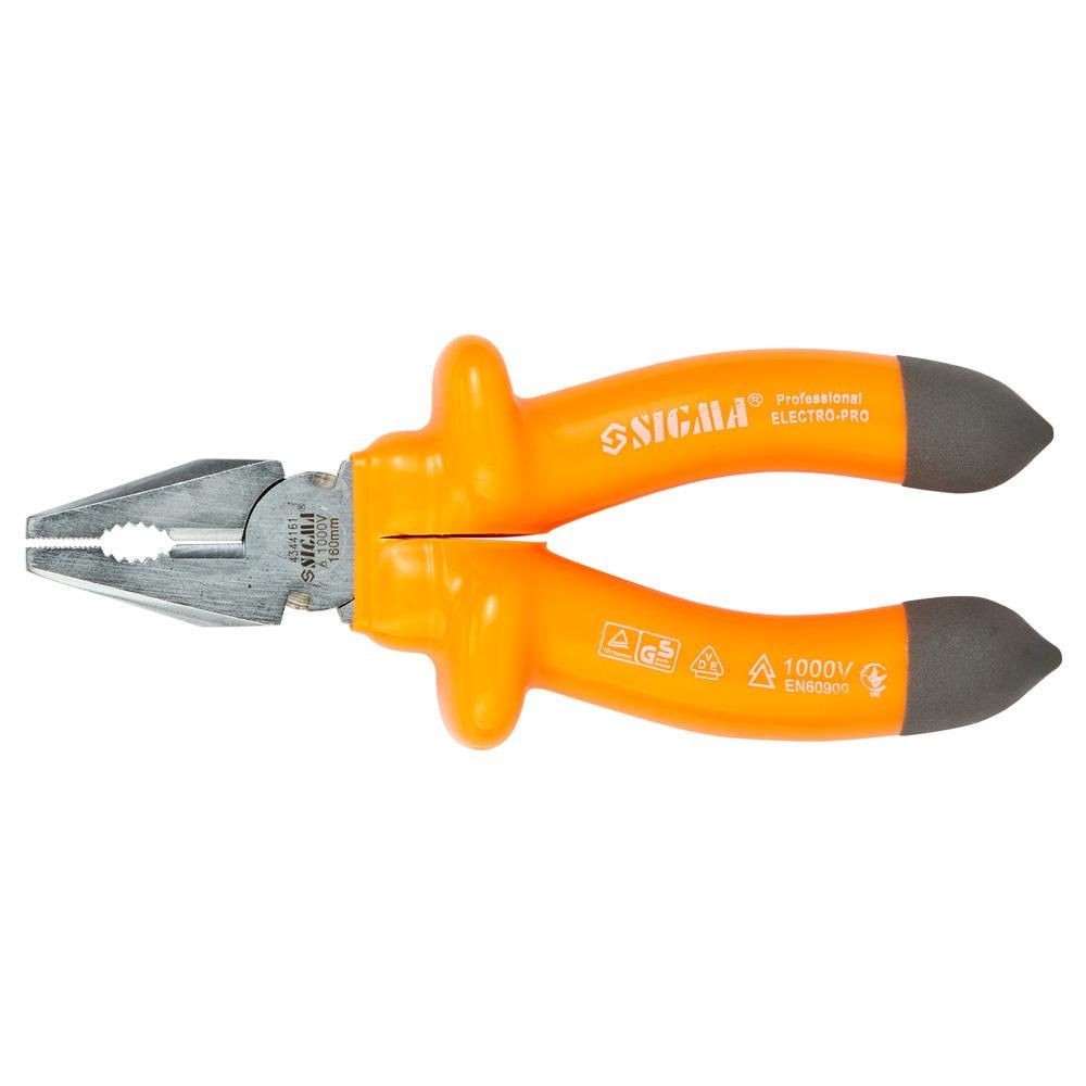 Плоскогубцы диэлектрические Sigma 1000 В 160 мм (4344161)