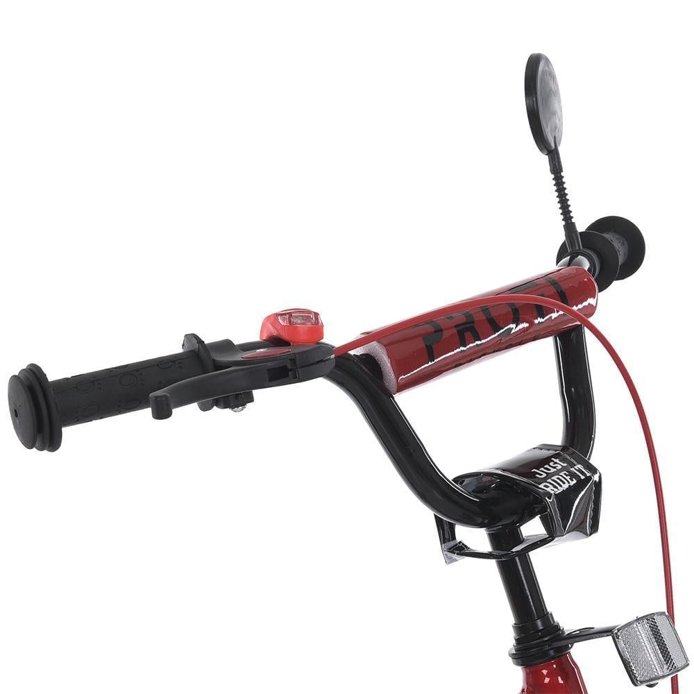 Дитячий велосипед PROF1 Brave 20" з багажником Червоний - фото 3 Дитячий велосипед PROF1 Brave 20" з багажником Червоний - фото 3