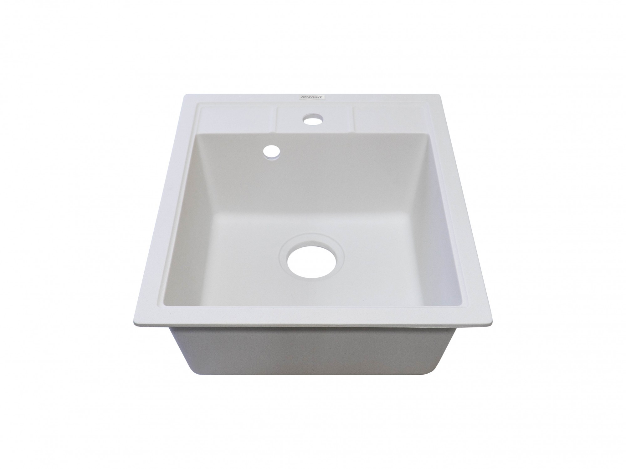 Мойка для кухни Adamant Brick (white-01) 46х51,5х20 см - фото 2 Мойка для кухни Adamant Brick (white-01) 46х51,5х20 см - фото 2