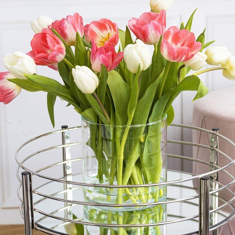 Ваза скляна для квітів та декору Trendglass FLORA 19 см (35096) - фото 6