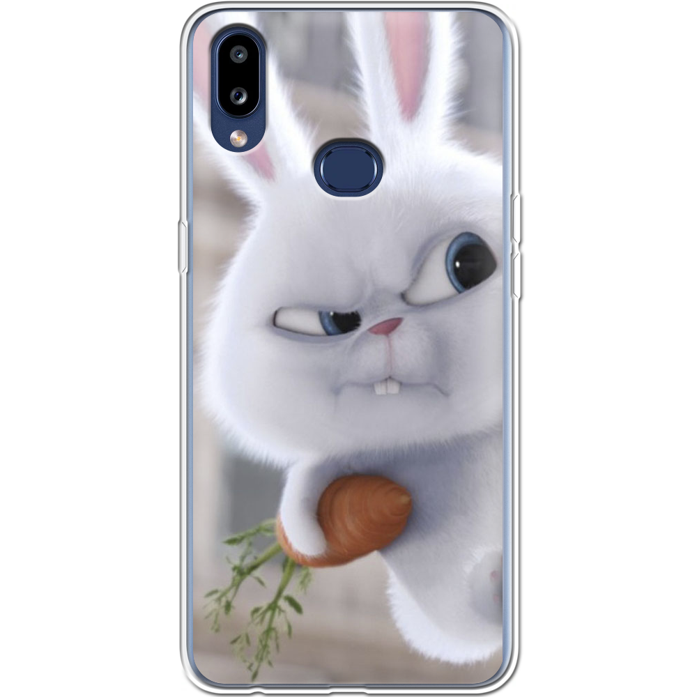 Чехол Boxface Samsung A107 Galaxy A10s Rabbit Snowball Прозрачный силикон (37944-up1116-37944)