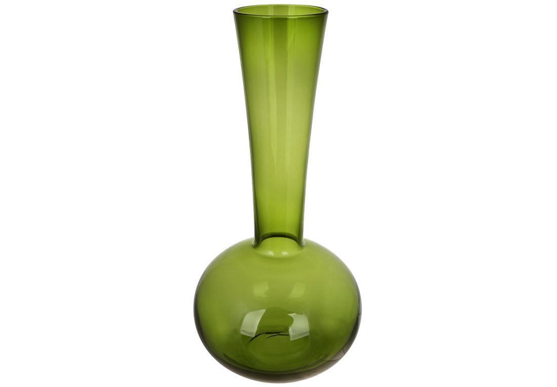 Ваза стеклянная 15x15x36 см (992-479)