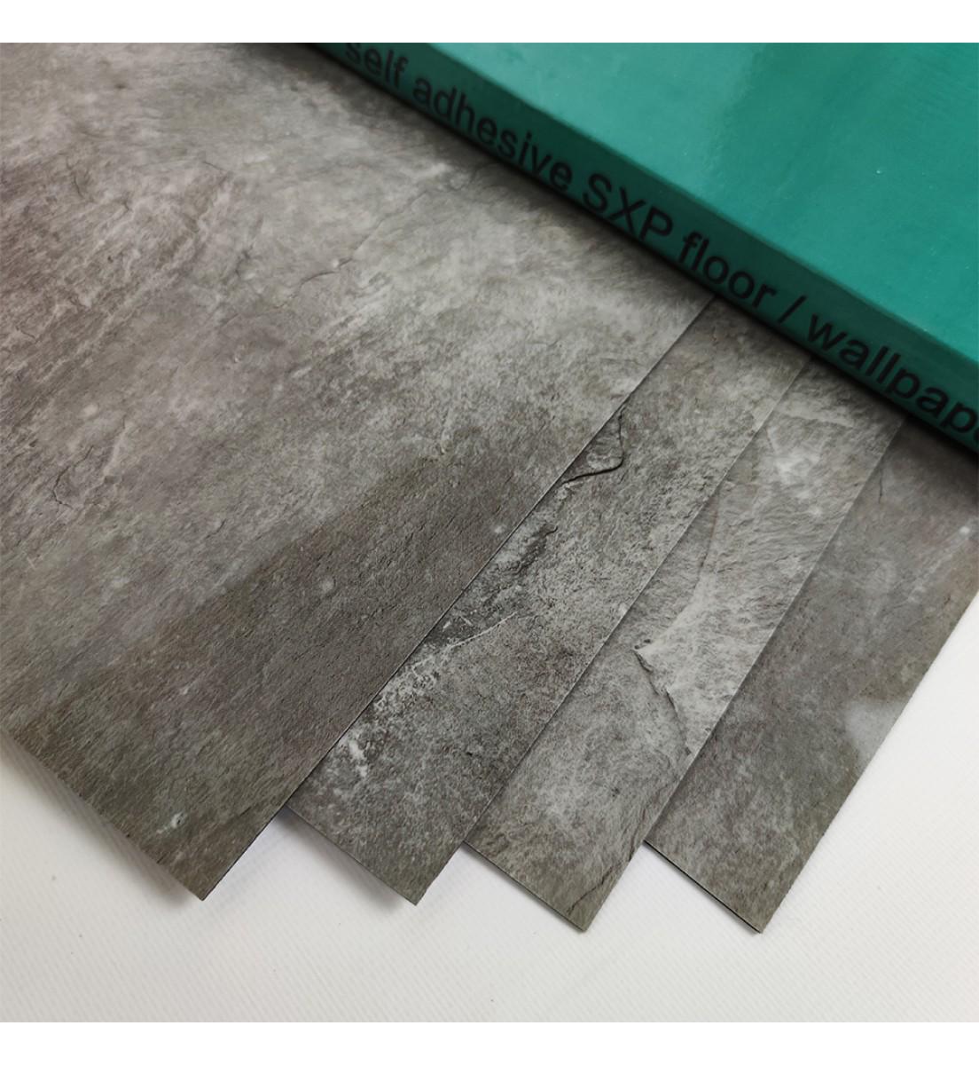 Плитка вінілова самоклеюча 600x300x1,5 мм Сріблястий мармур (СВП-103-мат) - фото 4 Плитка вінілова самоклеюча 600x300x1,5 мм Сріблястий мармур (СВП-103-мат) - фото 4