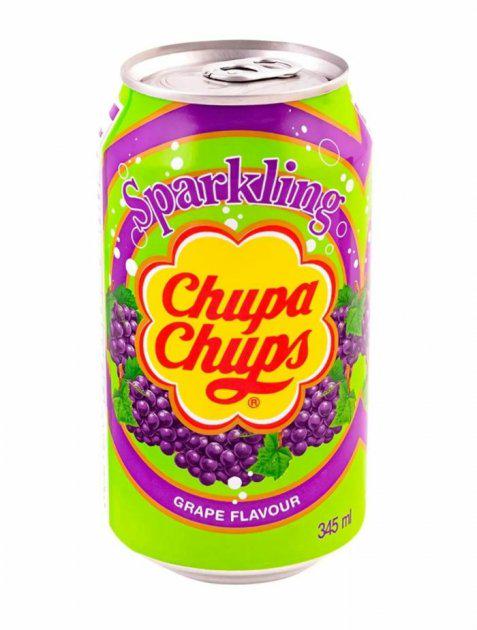 Напій Chupa Chups Sparkling Grape виноград 0,345 л