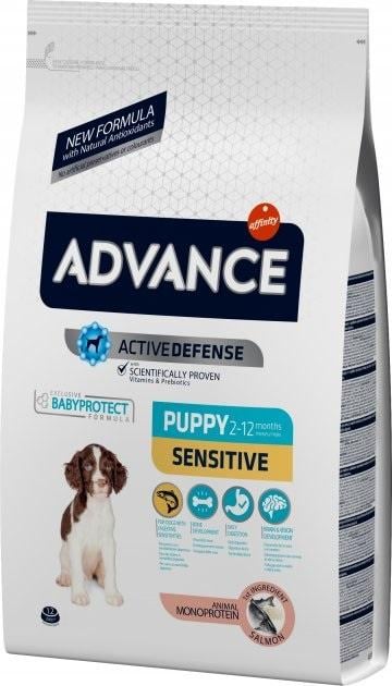 Корм сухой для щенков Advance Dog Puppy Sensitive Salmon 3 кг (500934)