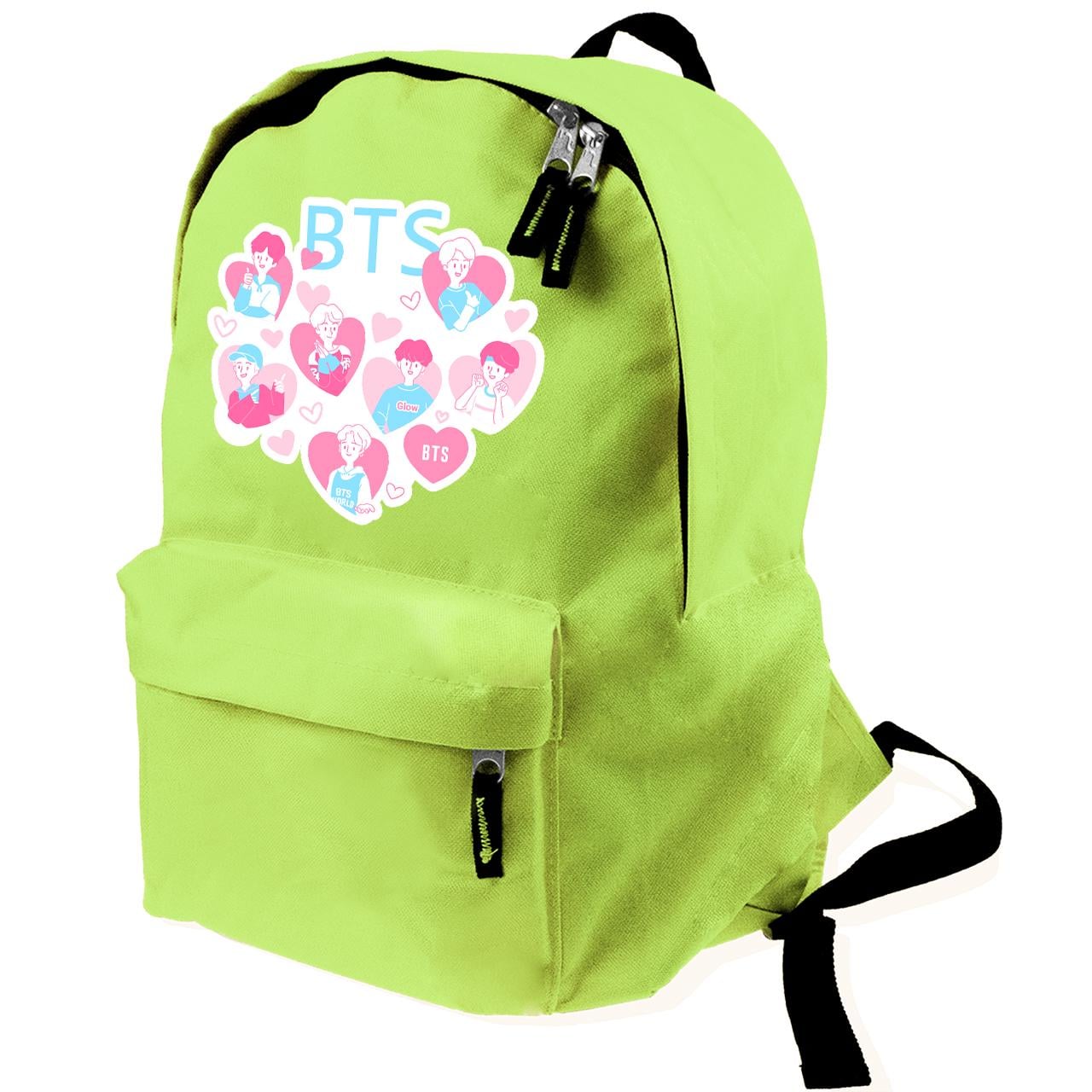 Рюкзак детский BTS Салатовый (9263-3263-LM)