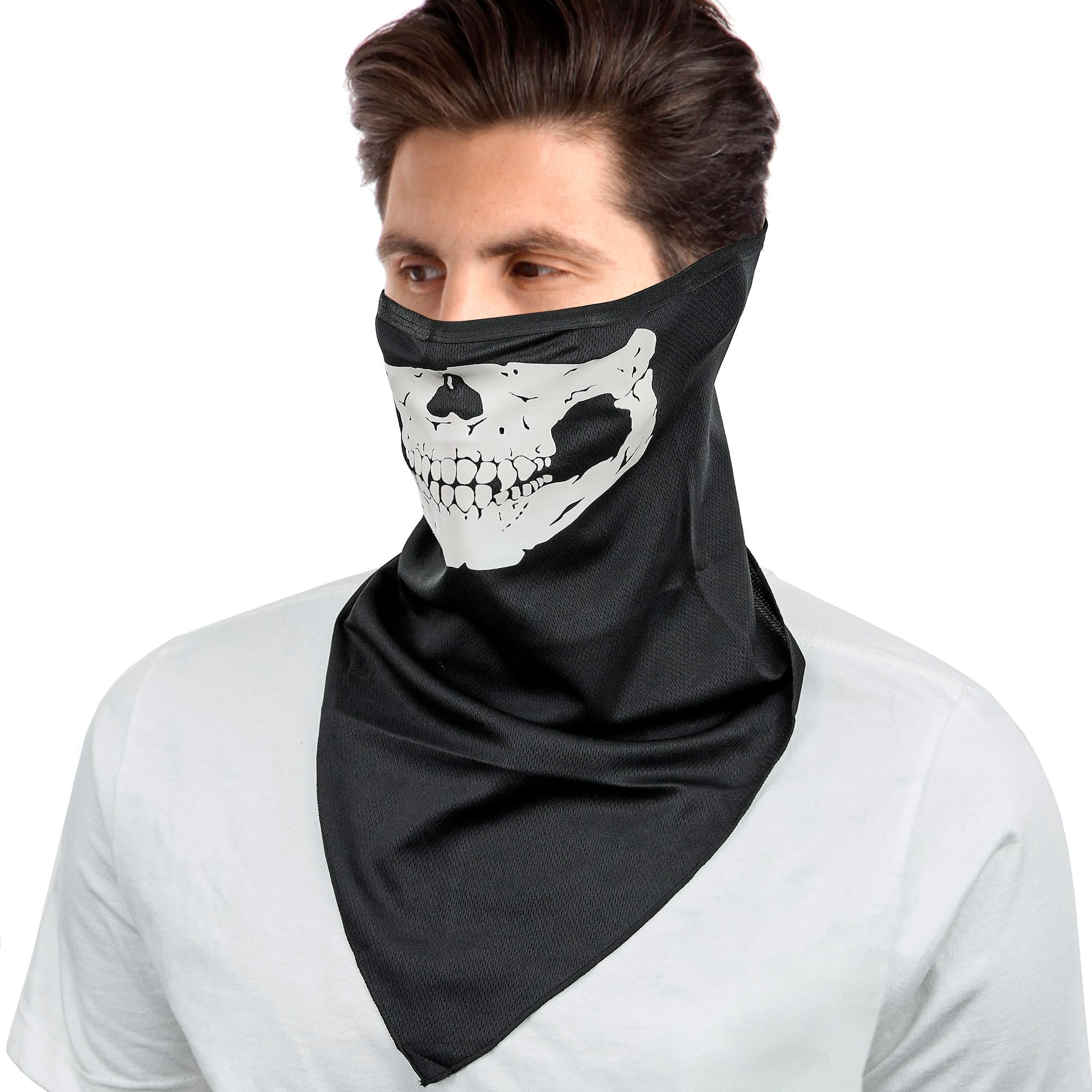 Шарф-маска SP-Sport SKULL MASK Черный (TY-0353)