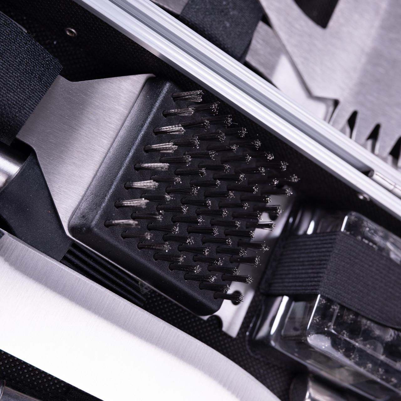 Набір аксесуарів для грилю та барбекю в кейсі 19 предметів (HP-21-3) - фото 7 Набір аксесуарів для грилю та барбекю в кейсі 19 предметів (HP-21-3) - фото 7