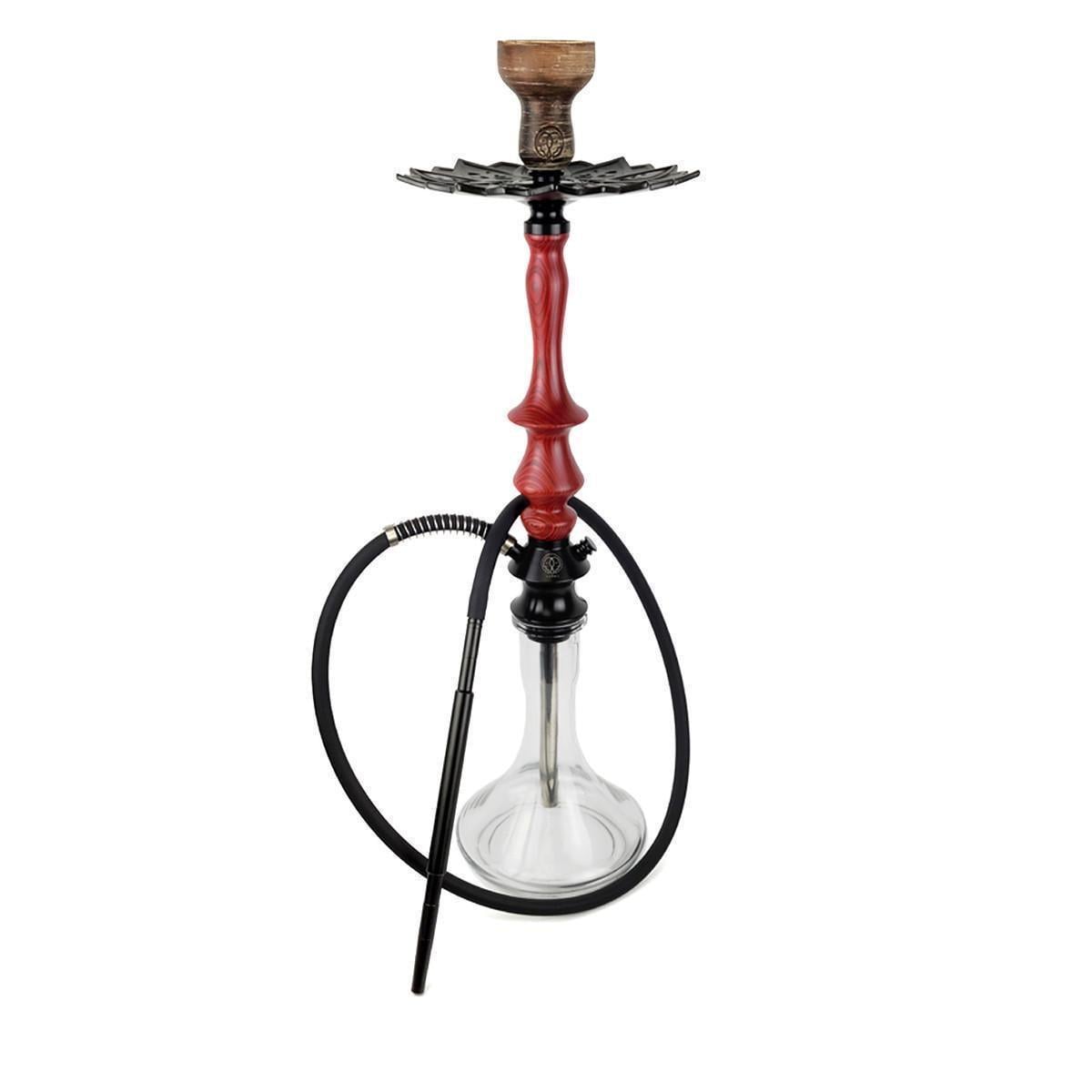 Кальян Karma Hookah 3.2 Red Craft Clear