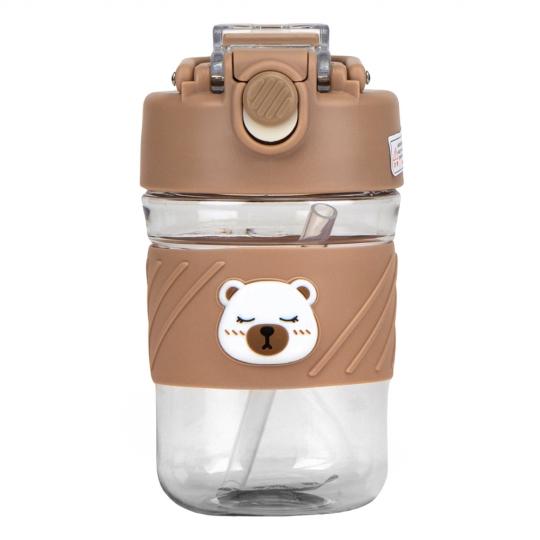 Бутылка для спорта Elisey Teddy 450 мл Коричневый (9110-003)