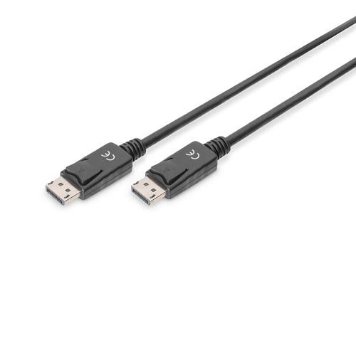 Кабель DisplayPort UHD 4K M/M DIGITUS DB-340100-020-S двойное экранирование 2 м Черный (587233)