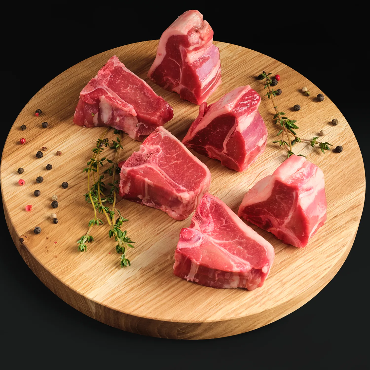 Стейк Тибоун Ягненок 400 г 6 шт. (12) Стейк Тибоун Ягненок 400 г 6 шт. (12)