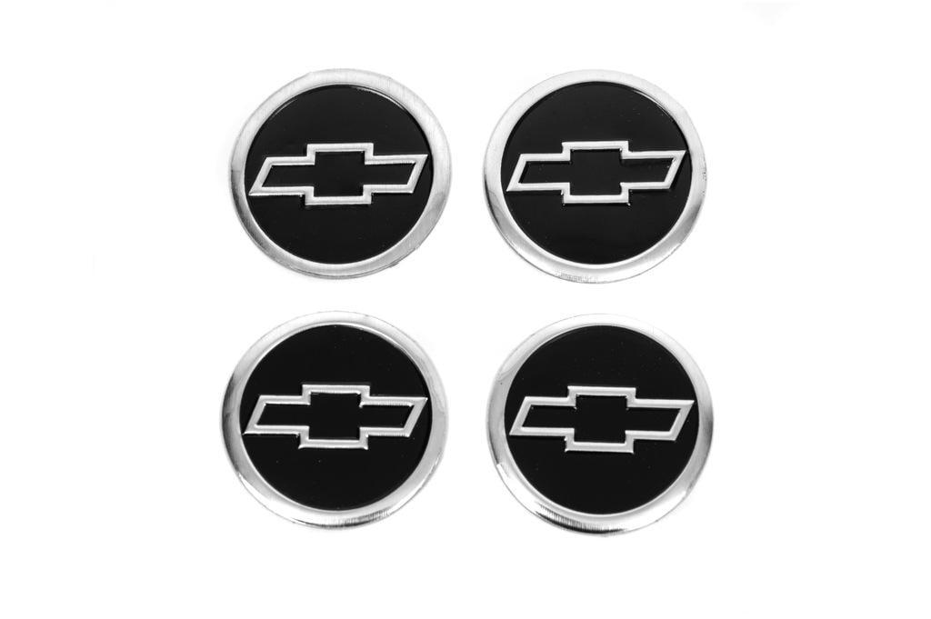 Наклейки на колпачки V1 для тюнинга Chevrolet 60 мм 4 шт. (117770)
