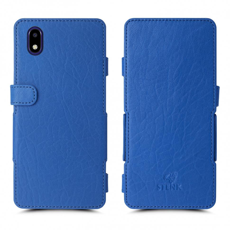 Чехол книжка Stenk Prime для ZTE Blade A3 (2020) Ярко-синий (67026)