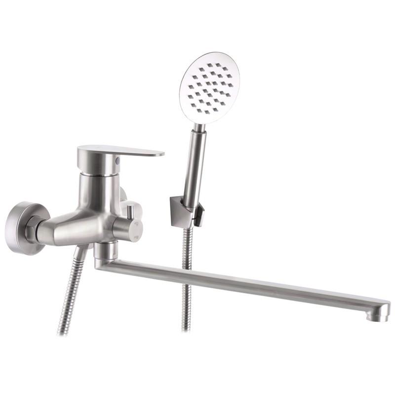 Смеситель для ванны Zerix AVA-006 EURO из нержавеющей стали SUS304 (ZX3239)