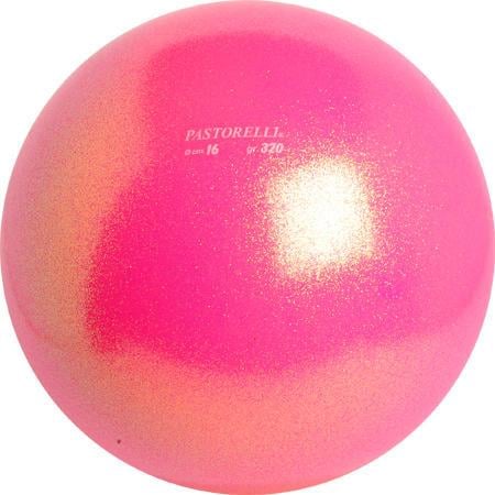 Мяч Pastorelli Glitter HV Fluo 16 см Розовый