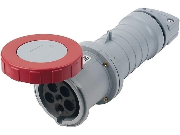 Розетка трифазна ABB Amphenol 63А/5 463C6W 3P+N+E (2CMA166906R1000)