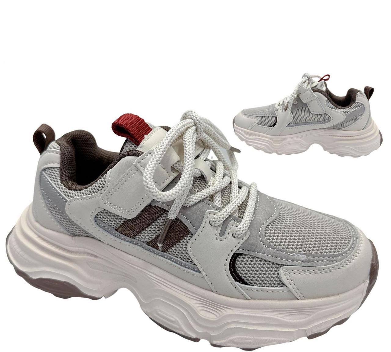 Кросівки для дівчаток Clibee EC33782/34 р. 34 Бежевий