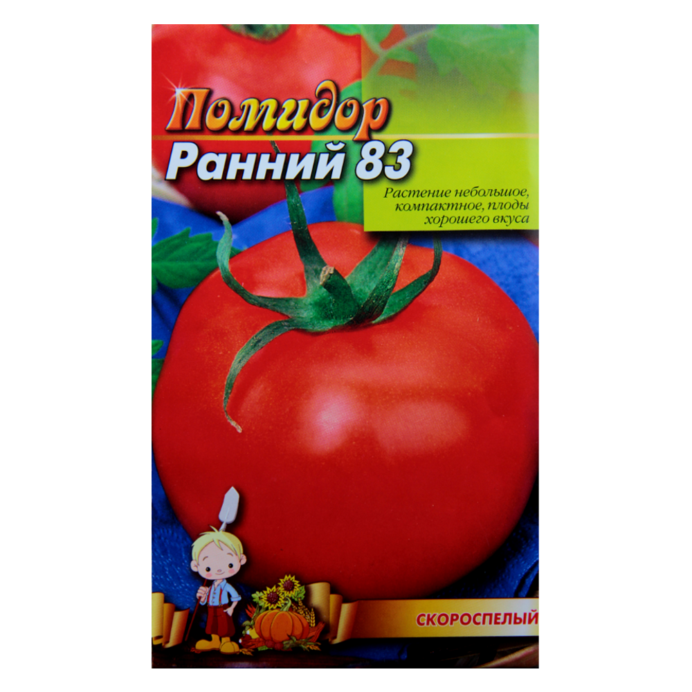 Семена томата Ранний 83 красный скороспелый 3 г (22868)