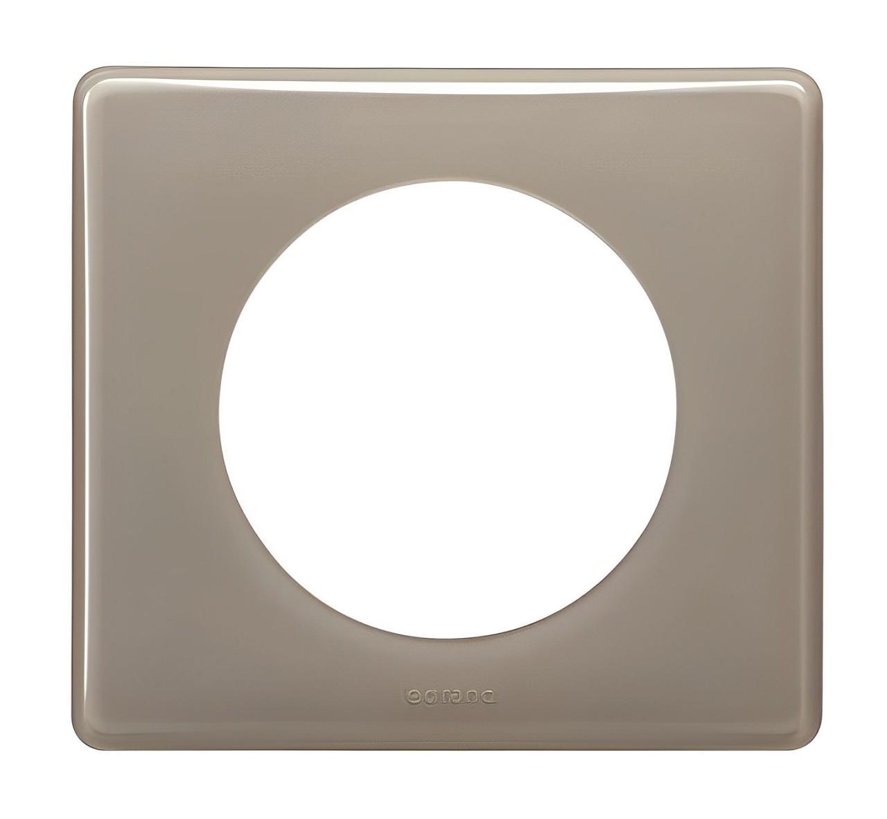 Рамка Legrand Celiane 1 пост Кофейный глянец (ERC-066611)