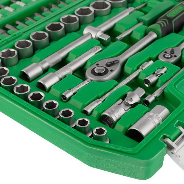 Набор инструментов Intertool ET-6094SP 1/2" 1/4" 94 ед. - фото 4