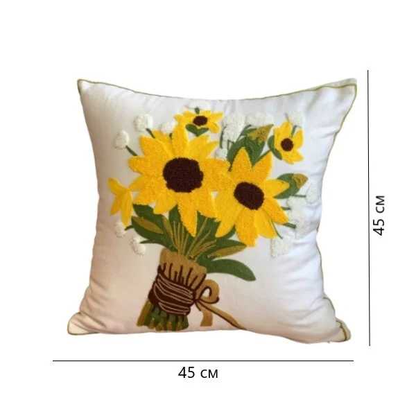 Наволочка с подсолнечниками (Y01967-1) - фото 6 Наволочка с подсолнечниками (Y01967-1) - фото 6